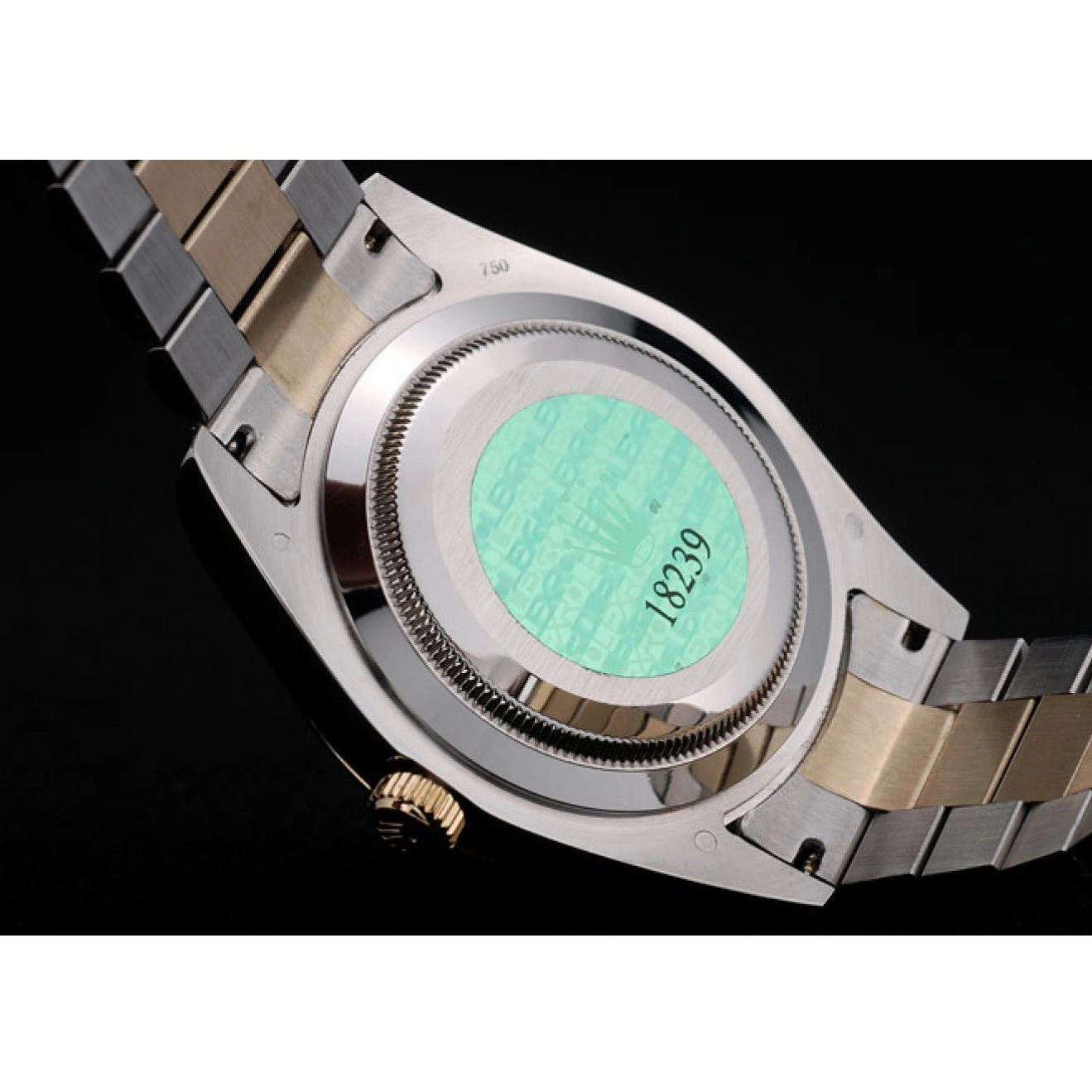 AAA Replica Watches Strap Colored Stainless Dial Dual Rolex 41981 Steel Grey DayDate 0816
